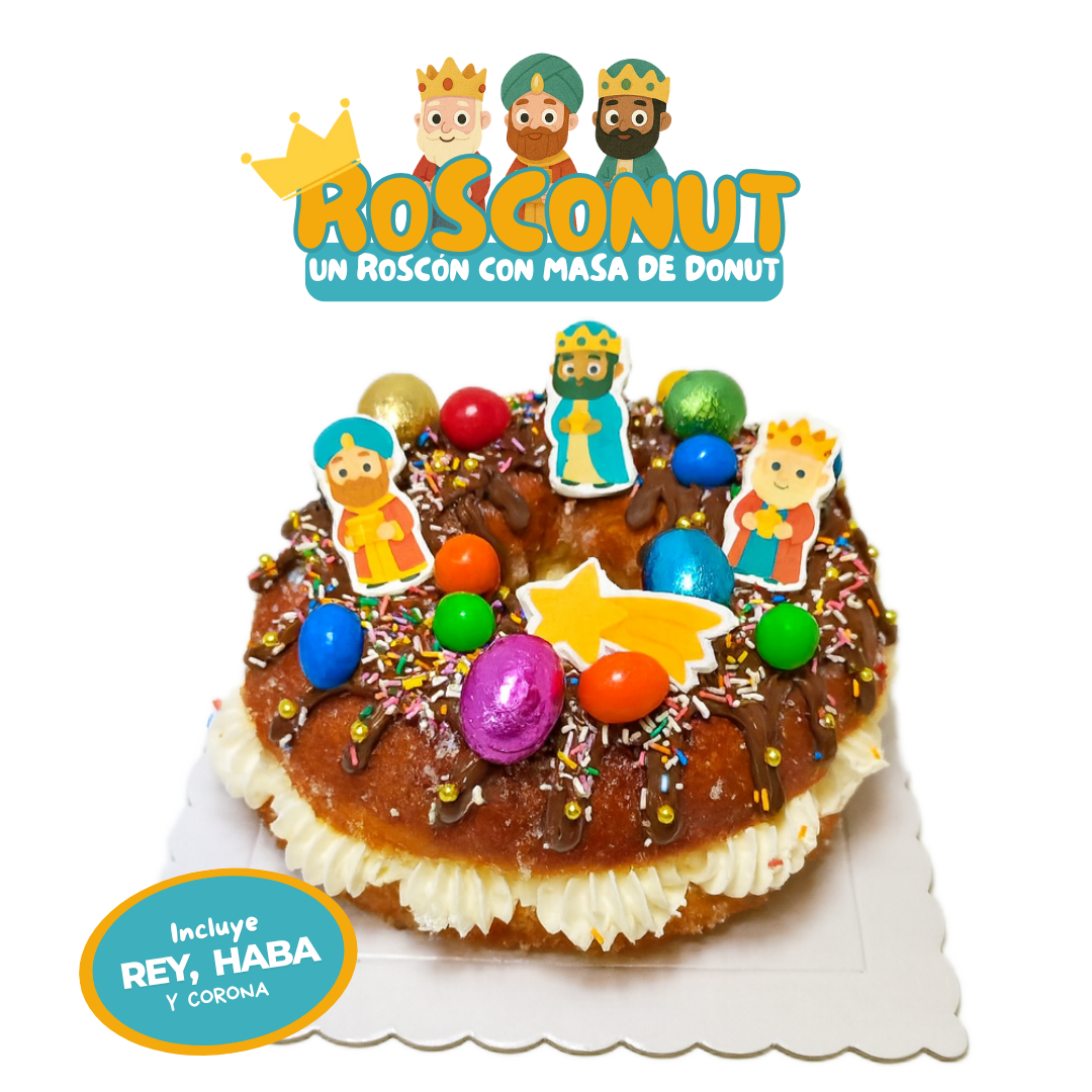 Rosconut - Roscón con masa de donuts 1 Rosconut