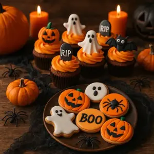 Halloween en Barcelona: cupcakes y galletas terroríficas