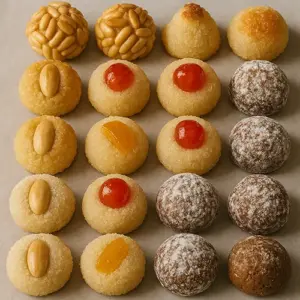 Panellets tradición de la Castañada en Cataluña