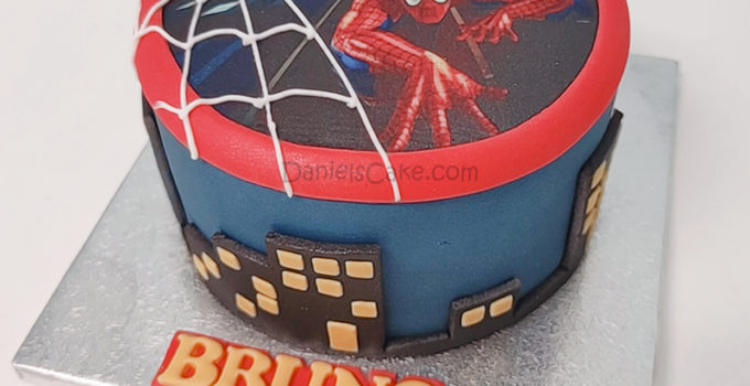 Spiderman - Daniel's Cake