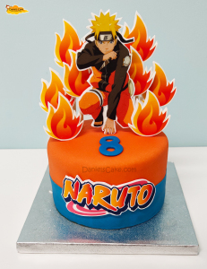 Naruto en llamas