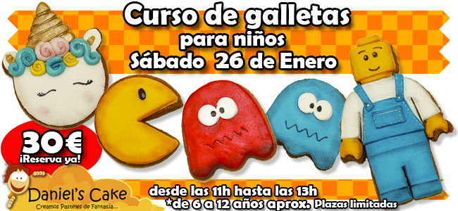 Inscripción del curso de galletas para niños