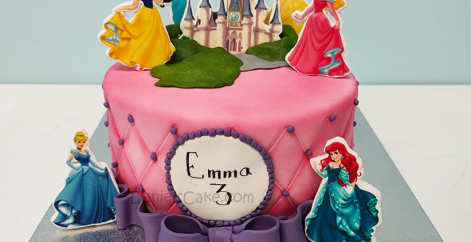 Princesas Disney - Daniel's Cake