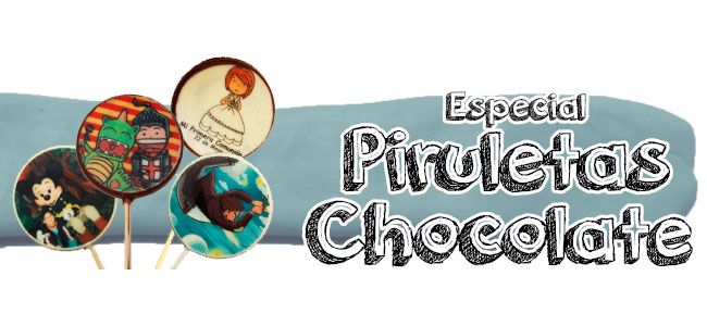 Piruletas Chocolate