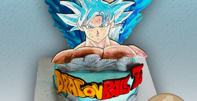 Goku azul - Daniel's Cake Goku azul - Daniel's Cake