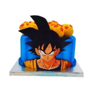 Goku de pie