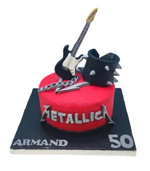 Guitarra metallica
