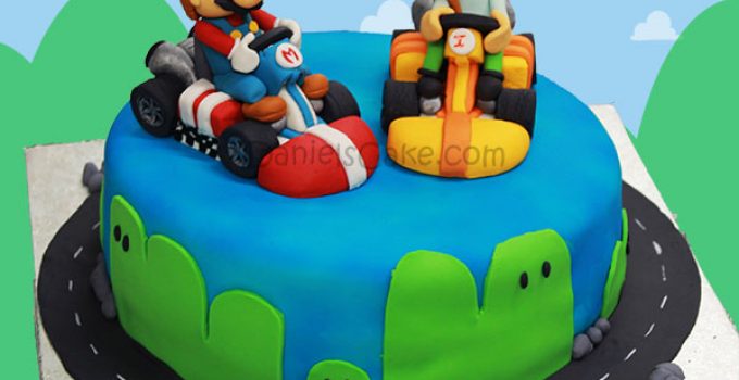 Mario Kart y Gamer - Daniel's Cake
