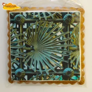 Palmera puerta Casa Vicens