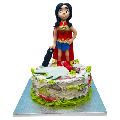 Ensaladilla y Wonder Woman