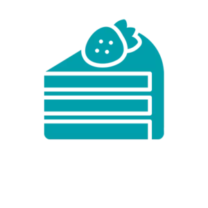 Pasteles en porciones