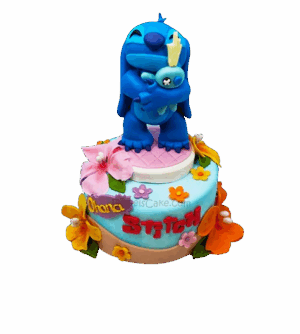 Stitch y peluche