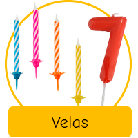 Velas aniversario